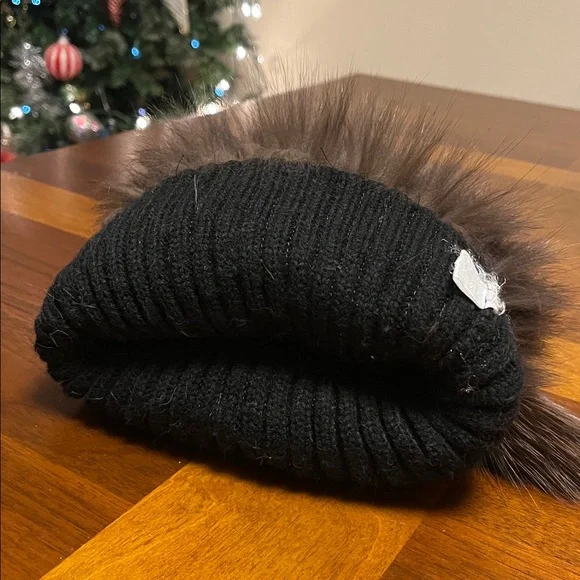 Brown Fur Hat, mink real brown fur, woman hat, new, România - Picture 7 of 11